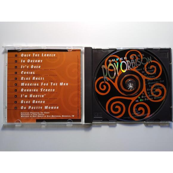 Roy Orbison Super Hits CD Oh Pretty Women Only The Lonely Crying It's Over 1995 - Picture 2 of 3